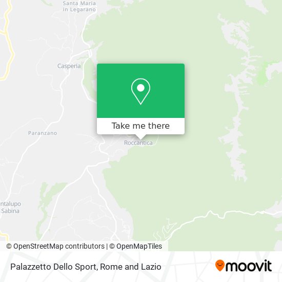 Palazzetto Dello Sport map