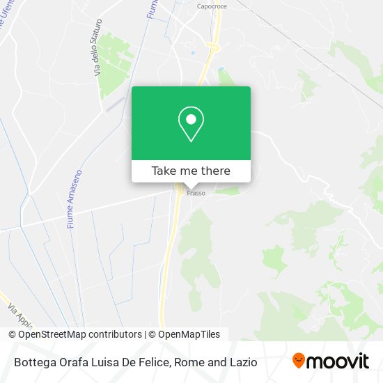 Bottega Orafa Luisa De Felice map