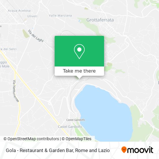 Gola - Restaurant & Garden Bar map