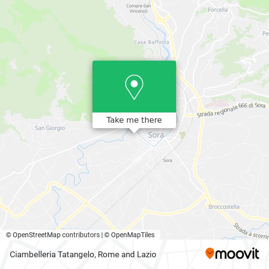 Ciambelleria Tatangelo map