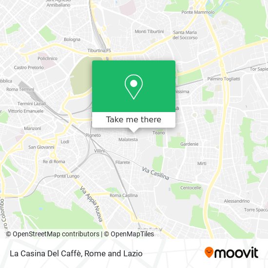 La Casina Del Caffè map