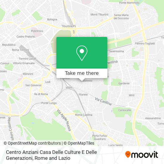 Centro Anziani Casa Delle Culture E Delle Generazioni map