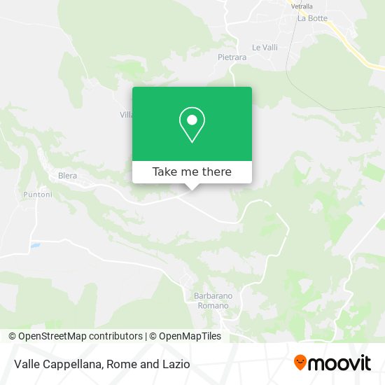Valle Cappellana map