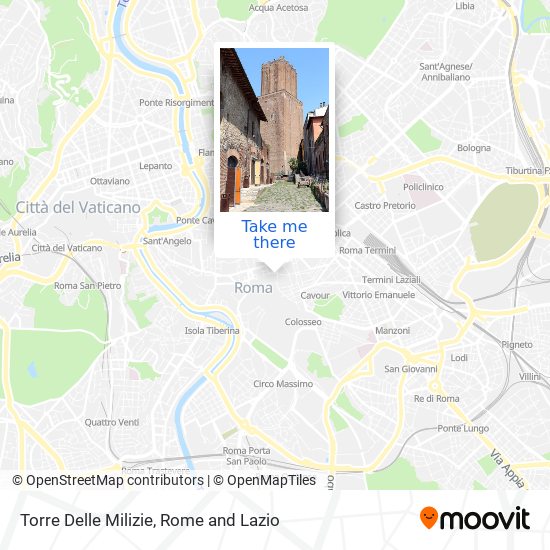 Torre Delle Milizie map