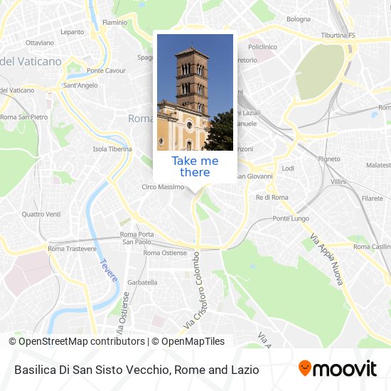 Basilica Di San Sisto Vecchio map