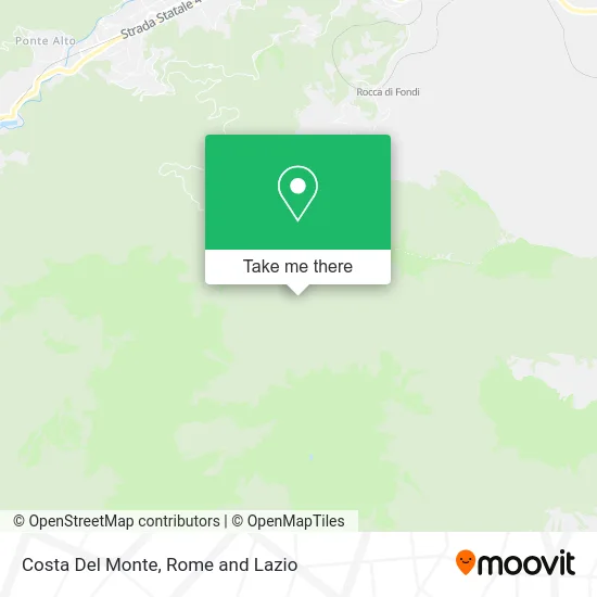 Costa Del Monte map