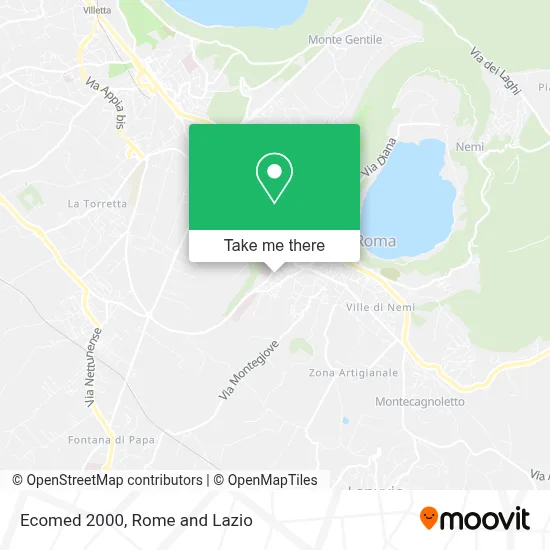 Ecomed 2000 map