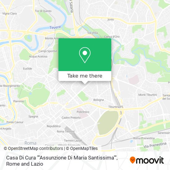 Casa Di Cura ""Assunzione Di Maria Santissima"" map