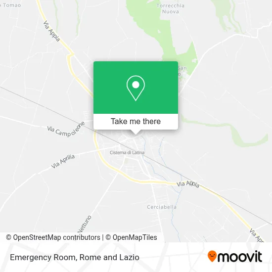 Emergency Room map