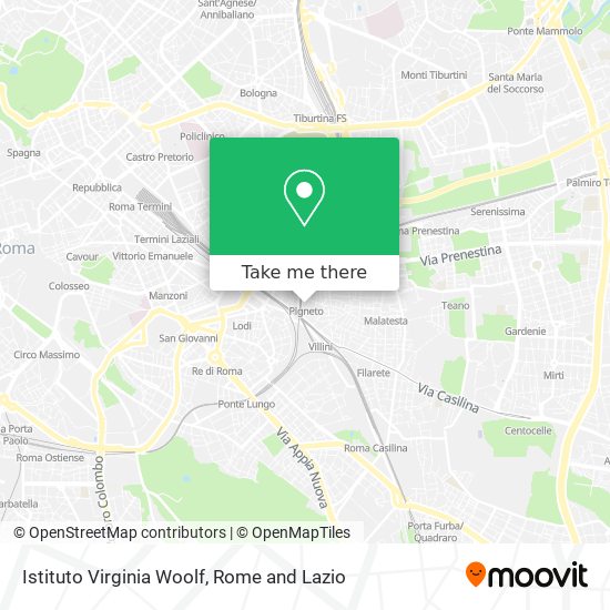 Istituto Virginia Woolf map