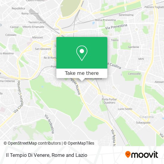 Il Tempio Di Venere map