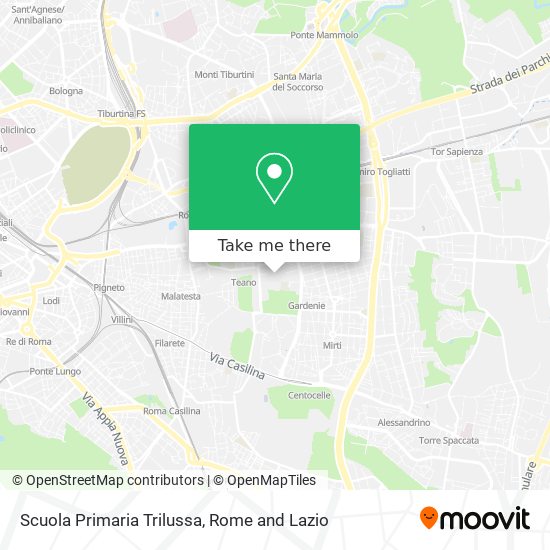 Scuola Primaria Trilussa map