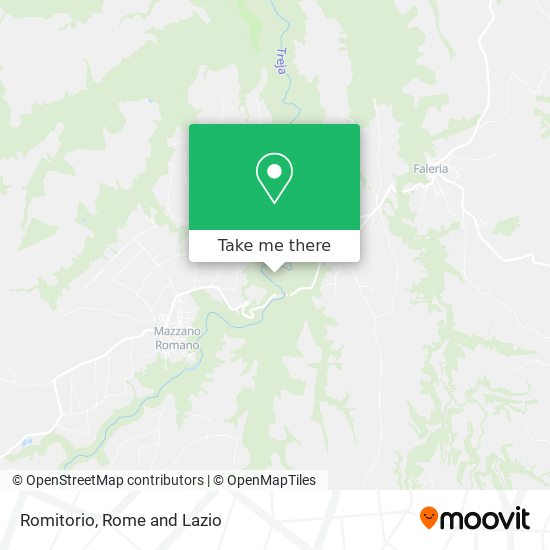 Romitorio map