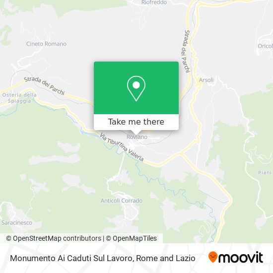 Monumento Ai Caduti Sul Lavoro map