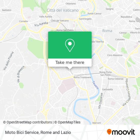 Moto Bici Service map