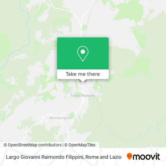 Largo Giovanni Raimondo Filippini map