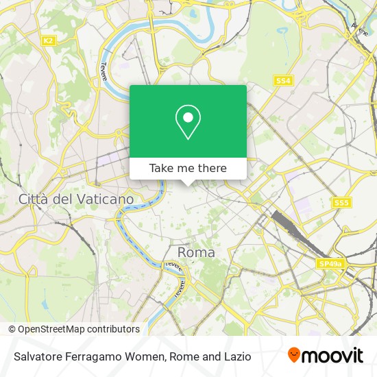 Salvatore Ferragamo Women map