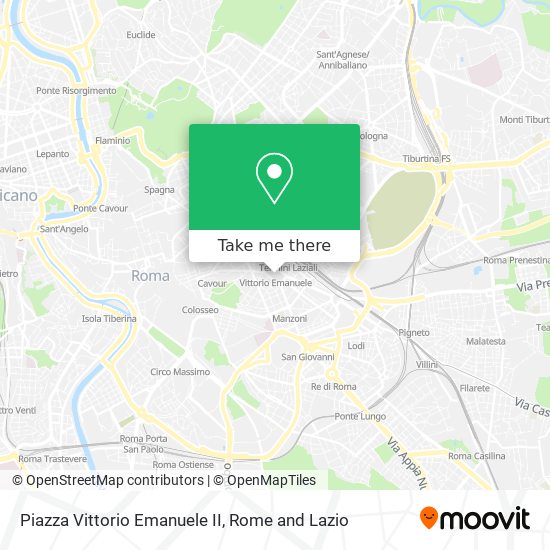 Piazza Vittorio Emanuele II map