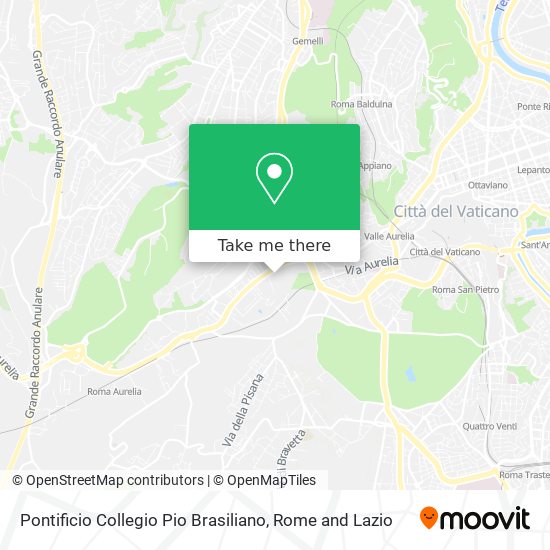 Pontificio Collegio Pio Brasiliano map
