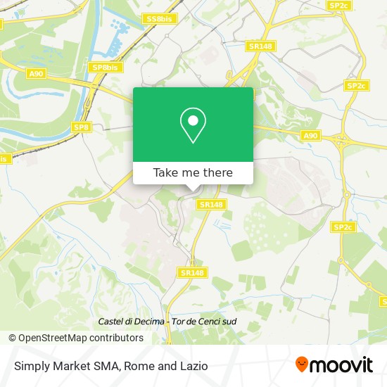 Simply Market SMA map