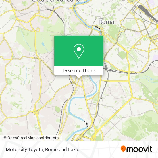 Motorcity Toyota map