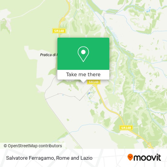 Salvatore Ferragamo map