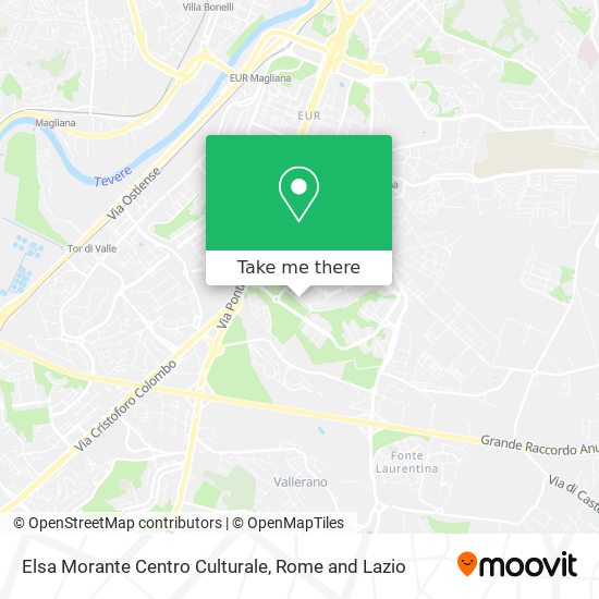 Elsa Morante Centro Culturale map