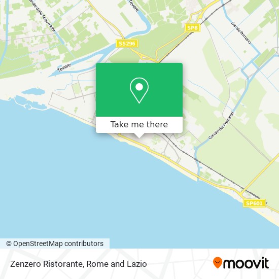 Zenzero Ristorante map