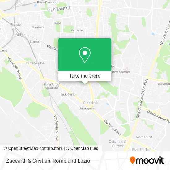 Zaccardi & Cristian map