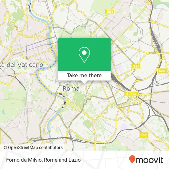 Forno da Milvio map