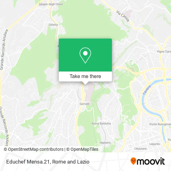 Educhef Canteen 21 map