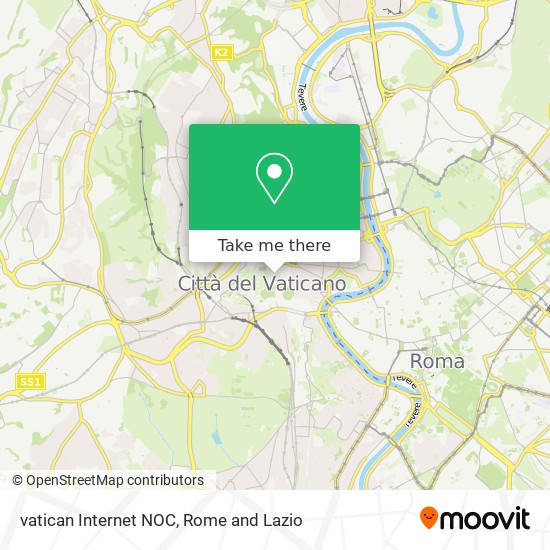 vatican Internet NOC map