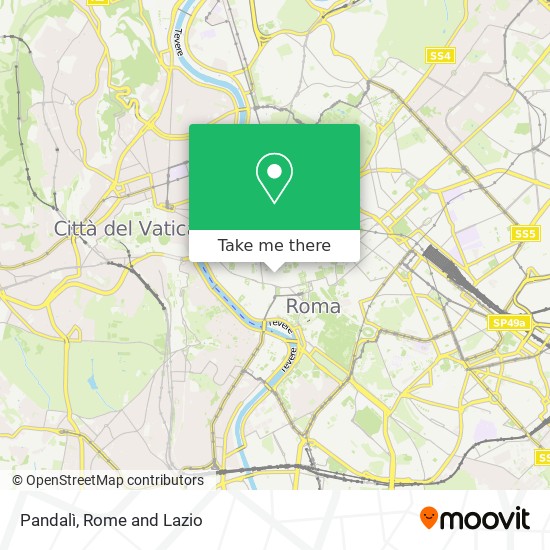Pandalì map