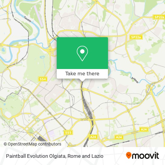 Paintball Evolution Olgiata map