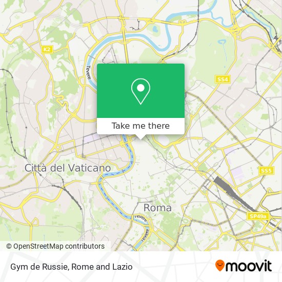 Gym de Russie map