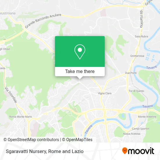 Sgaravatti Nursery map