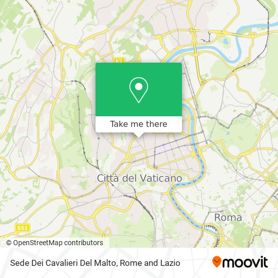Sede Dei Cavalieri Del Malto map