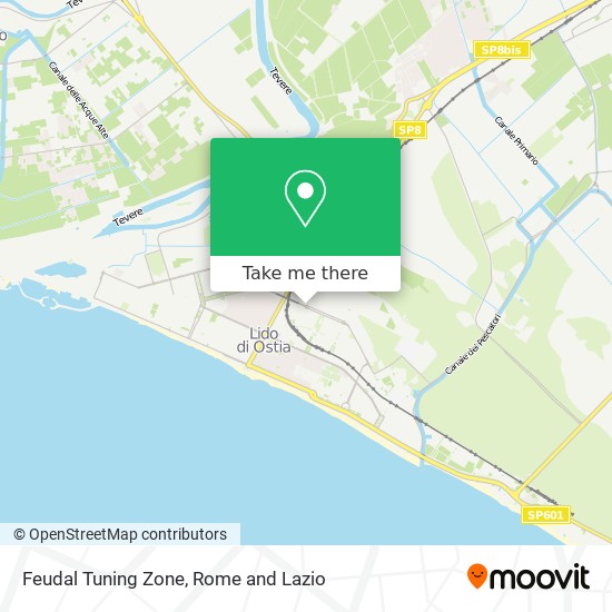 Feudal Tuning Zone map