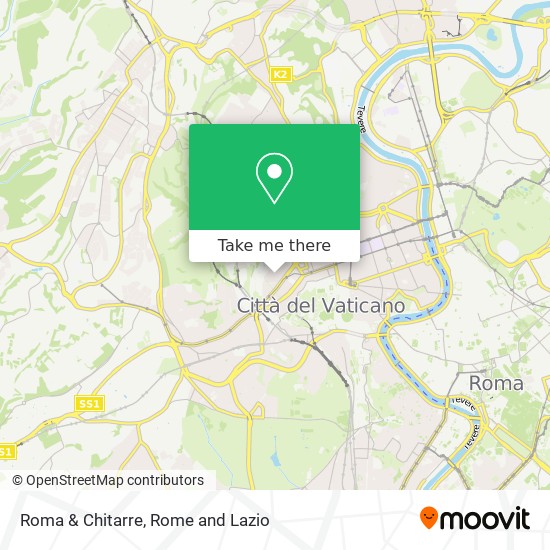 Roma & Chitarre map
