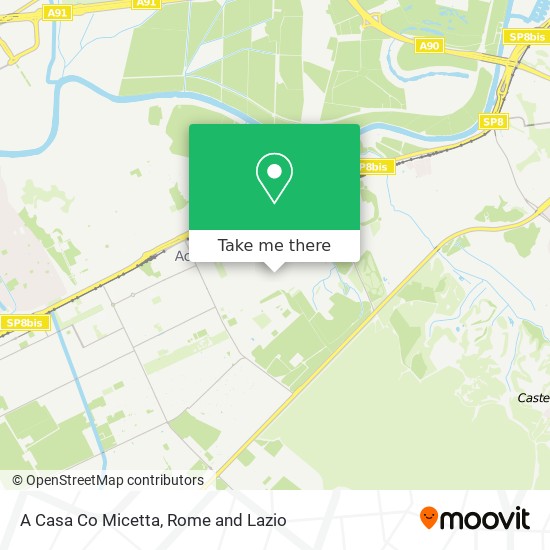 A Casa Co Micetta map