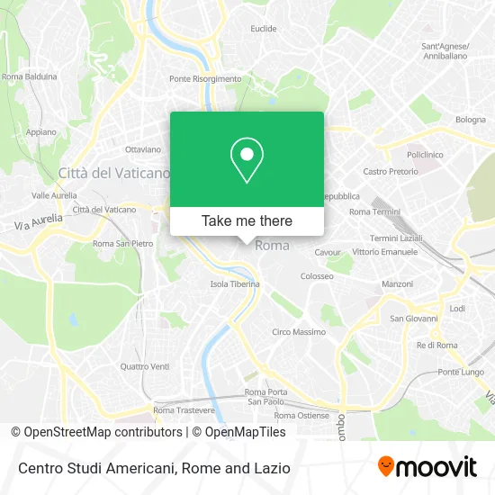 American Studies Center map