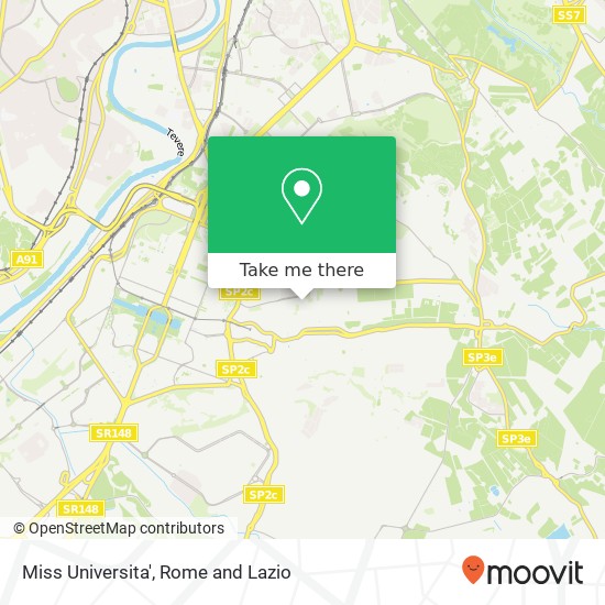 Miss Universita' map