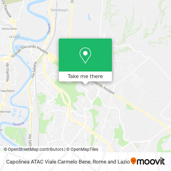 Capolinea ATAC Viale Carmelo Bene map