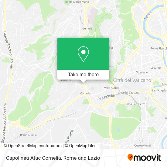 Capolinea Atac Cornelia map