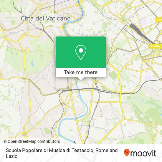 Scuola Popolare di Musica di Testaccio map