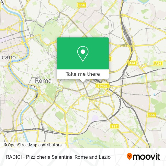 RADICI - Pizzicheria Salentina map