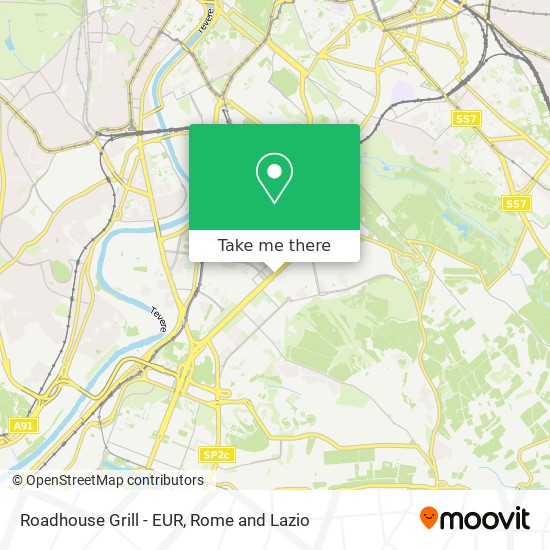 Roadhouse Grill - EUR map