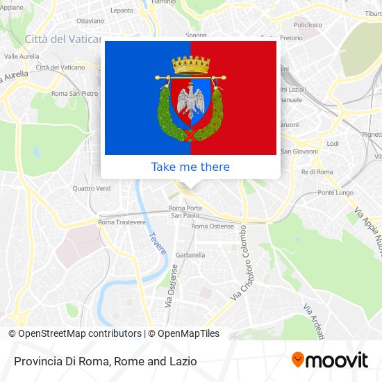Provincia Di Roma map