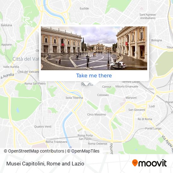 Musei Capitolini map