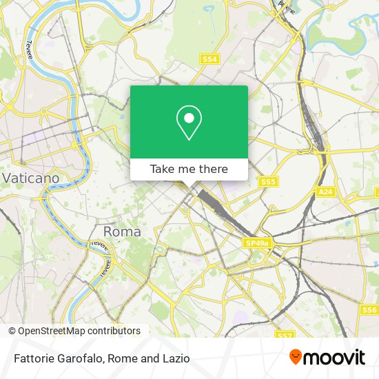 Fattorie Garofalo map